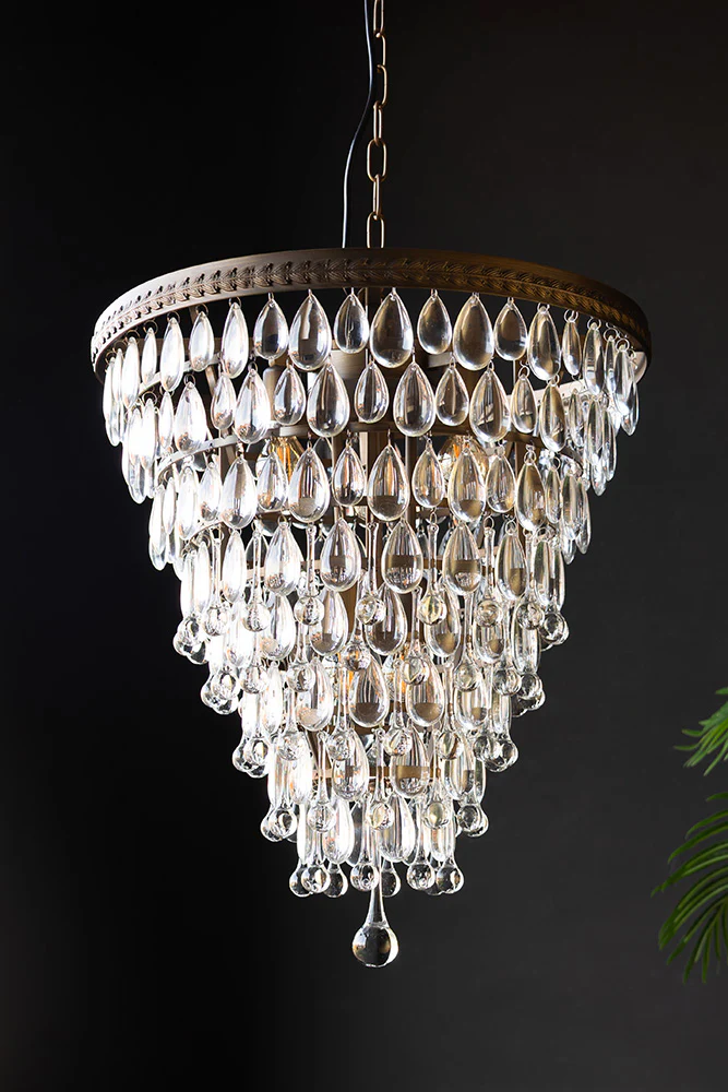 Crystal Droplets Chandelier - Image 6