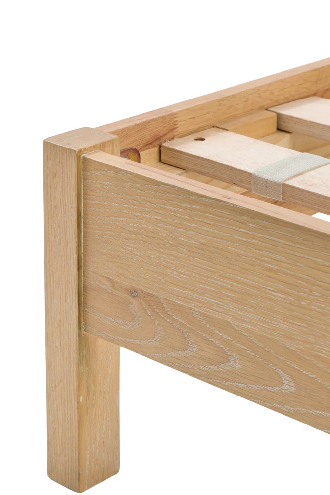 Curved Wood & Rattan Bed - Available in 2 Sizes - Image 10