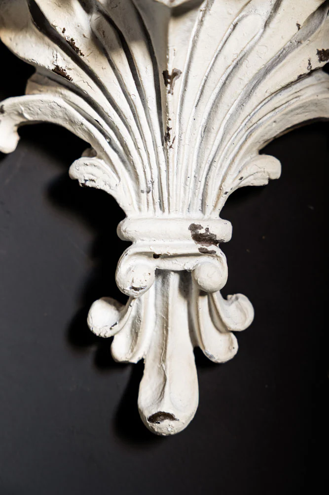 Distressed Acanthus Small Wall Shelf - Image 3