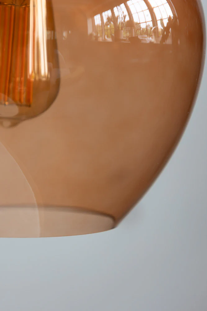 Easyfit Amber Glass Ceiling Light Shade - Image 6