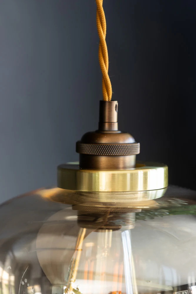 Easyfit Champagne Glass Ceiling Light Shade - Image 3
