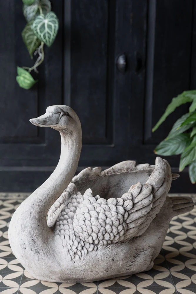 Elegant Swan Planter - Image 2
