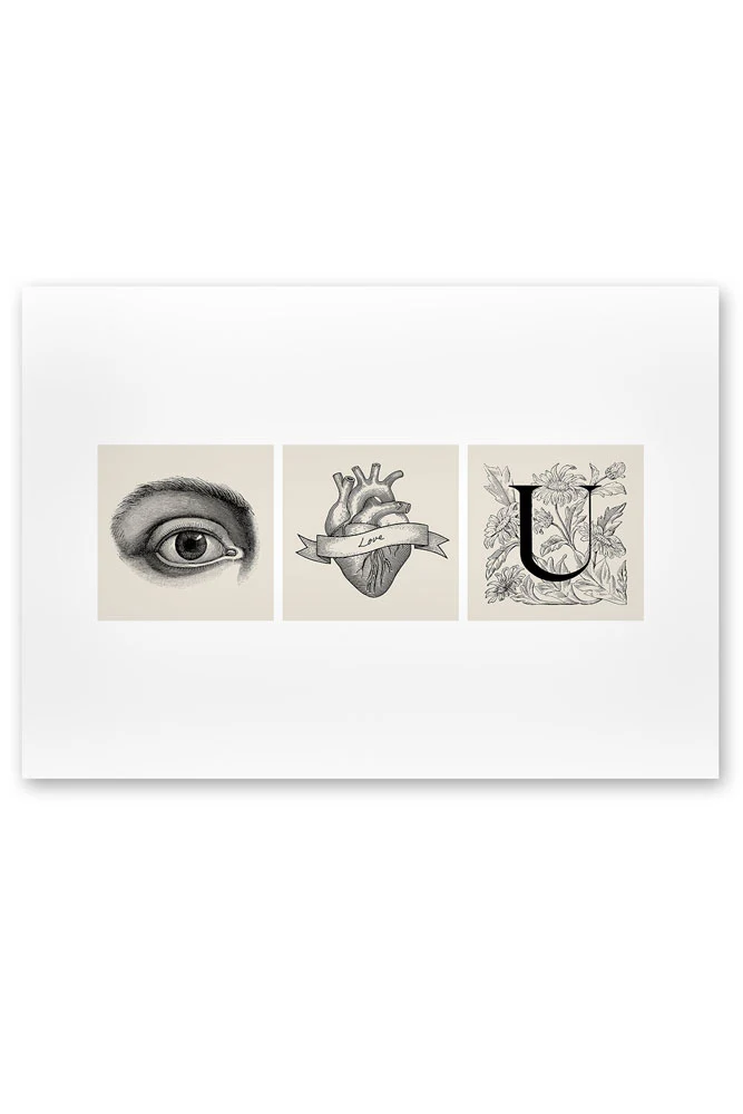 Eye Heart You Art Print - Image 5