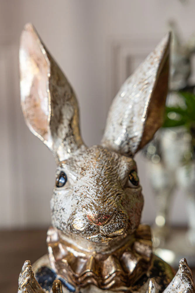 Fabulous Applauding Rabbit in Gold - Image 2