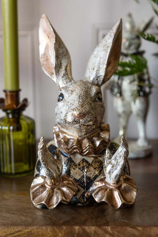 Fabulous Applauding Rabbit in Gold - Image 3