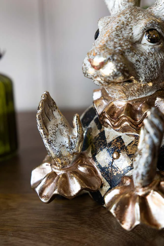 Fabulous Applauding Rabbit in Gold - Image 4