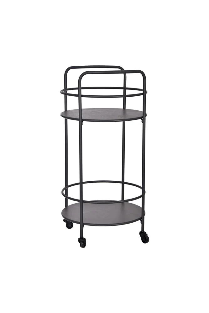 Effortless Outdoor Drinks Trolley In Grey - Image 4