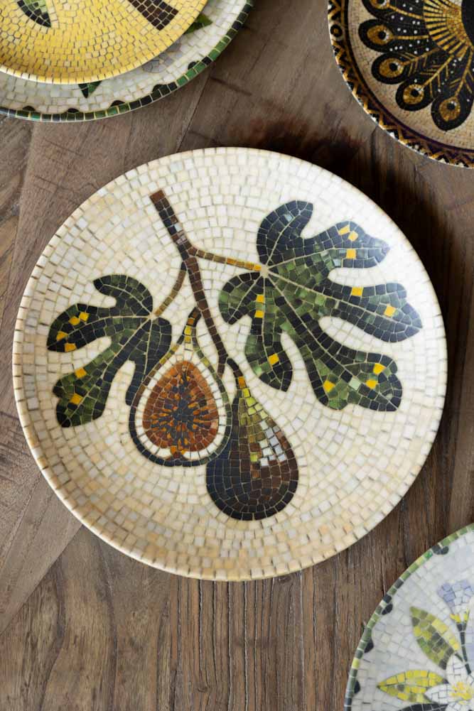 Fig Branch Mosaic Side Plate - Image 2