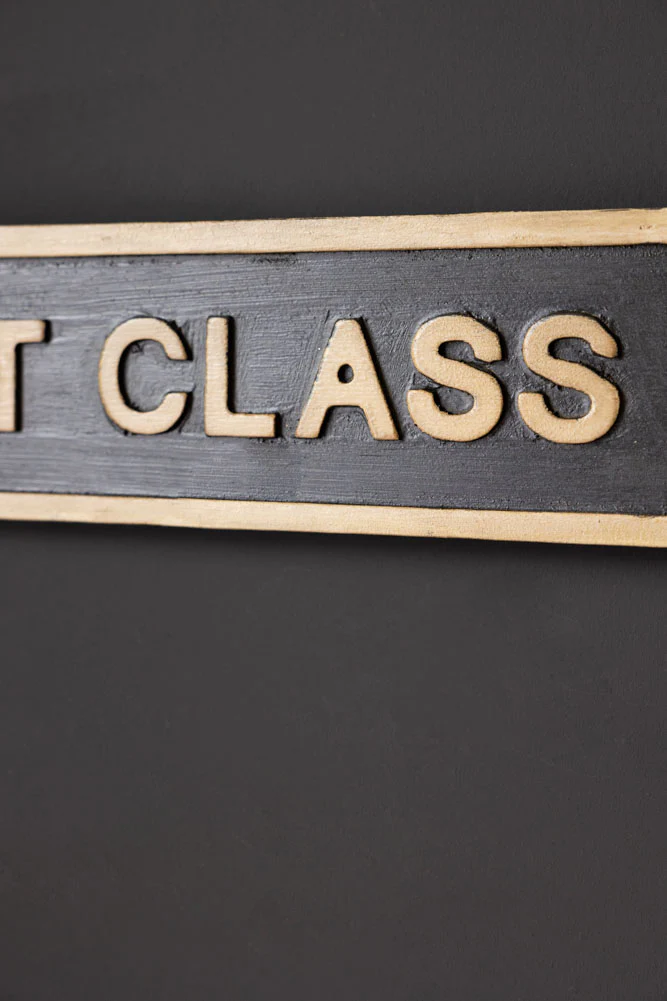 First Class Waiting Room Sign - Image 6