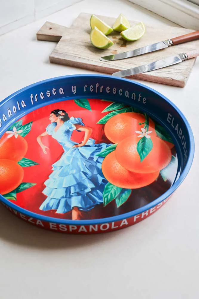 Flamenco & Oranges Serving Tray - Image 2