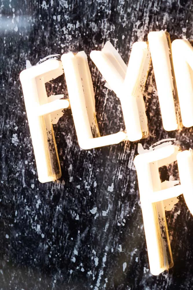 Flying Fuck Framed Neon Wall Light - Available in Two Options - Image 3
