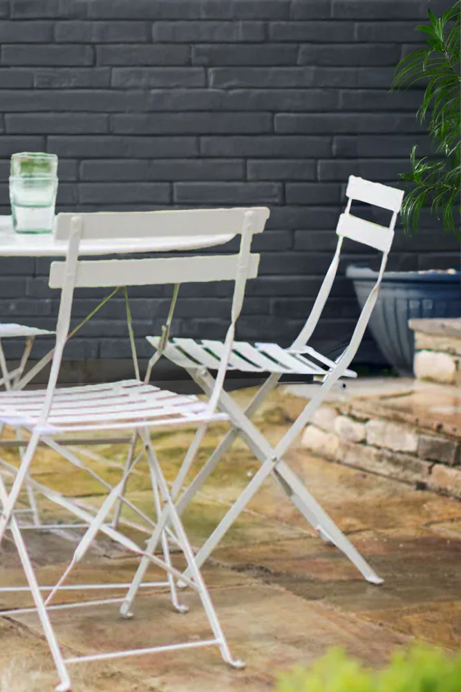 Bistro Dining Garden Set in Taupe - Image 2