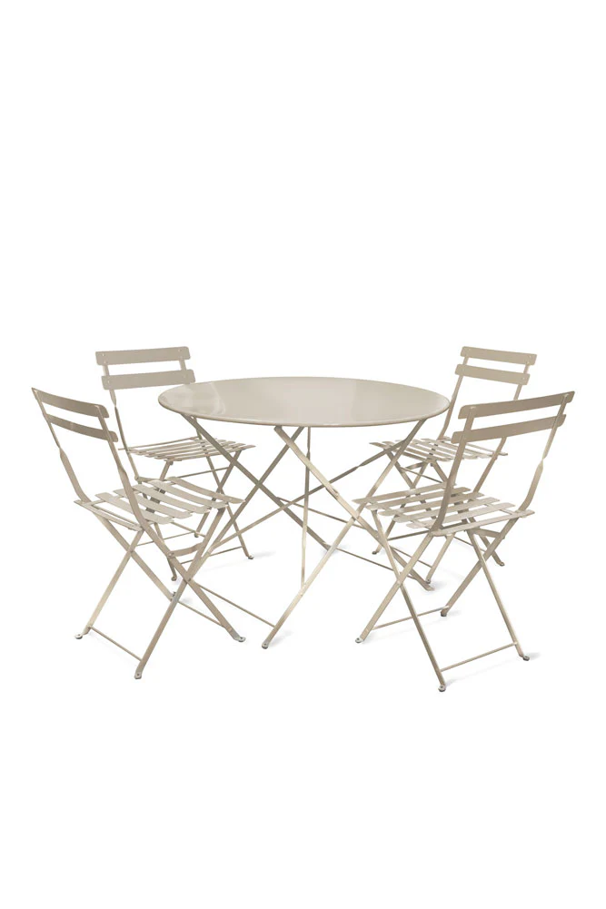 Bistro Dining Garden Set in Taupe - Image 3