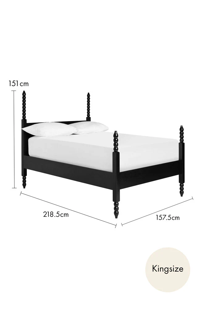 Folk Bobbin Bed - Two Sizes Available - Image 7