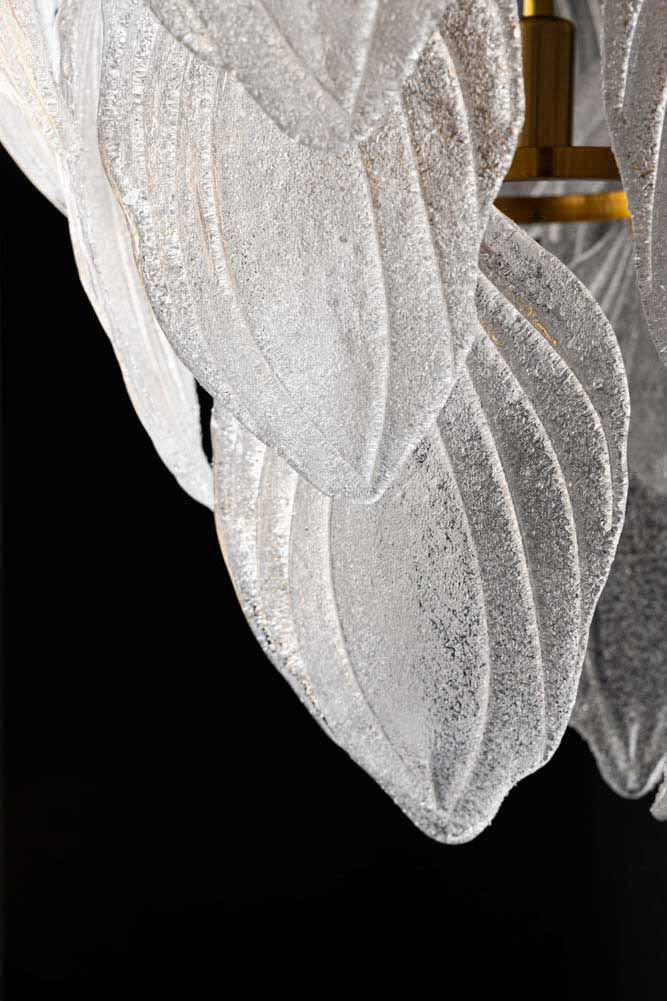 Frosted Leaves Chandelier - Image 2