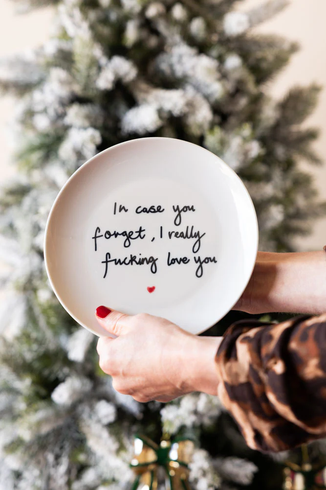 Fucking Love You Decorative Wall Plate - Image 2