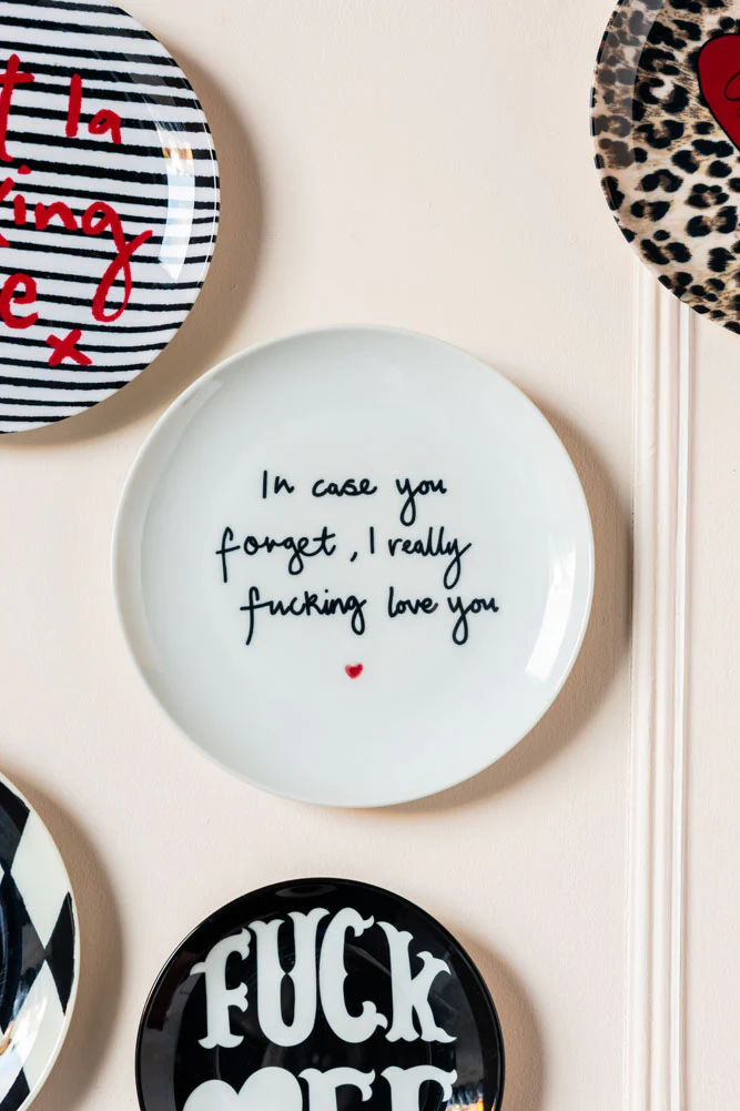 Fucking Love You Decorative Wall Plate - Image 3