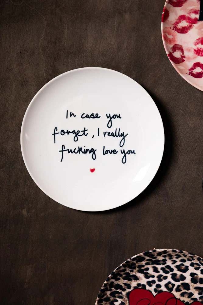 Fucking Love You Decorative Wall Plate - Image 4