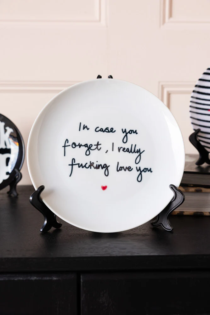 Fucking Love You Decorative Wall Plate - Image 5