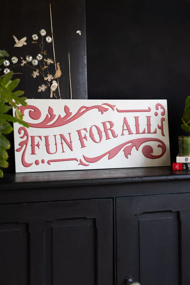 Fun For All Metal Sign