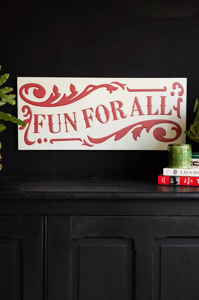 Fun For All Metal Sign - Image 2