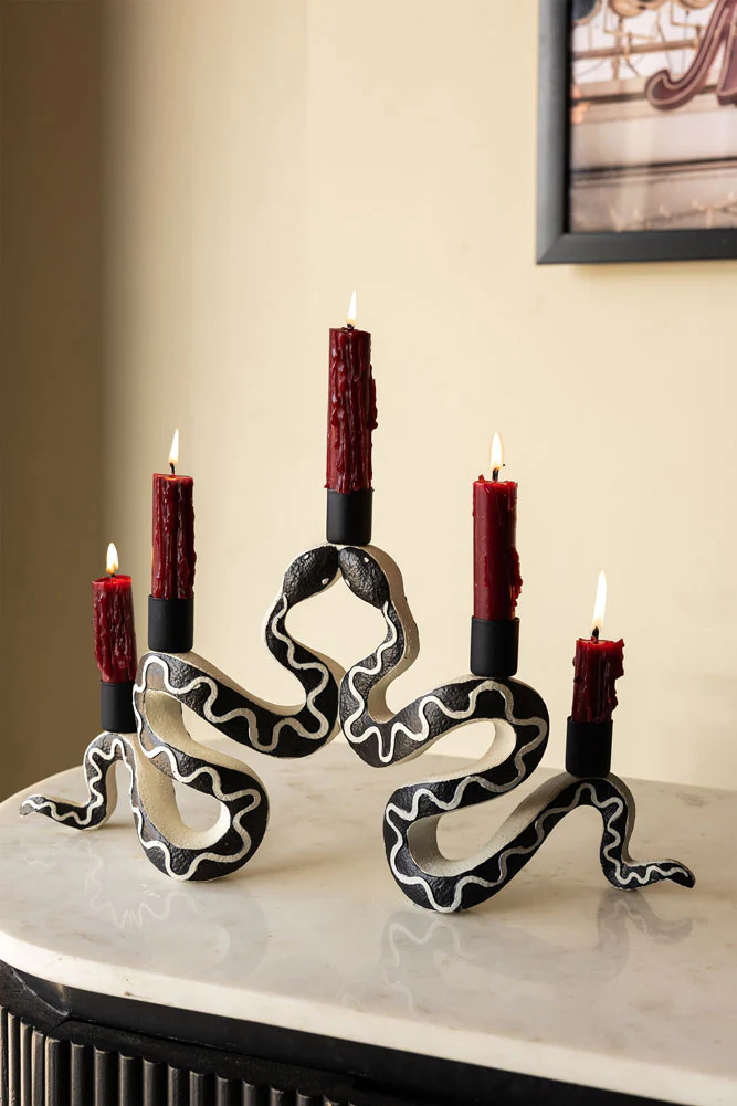 Gemini Snake Candelabra - Image 3