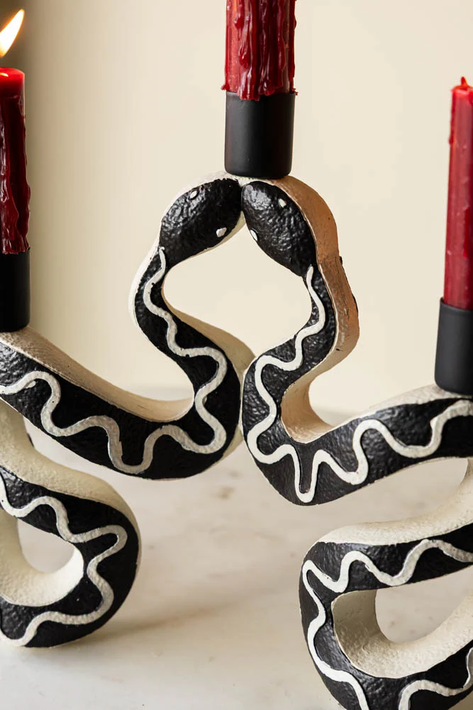 Gemini Snake Candelabra - Image 5
