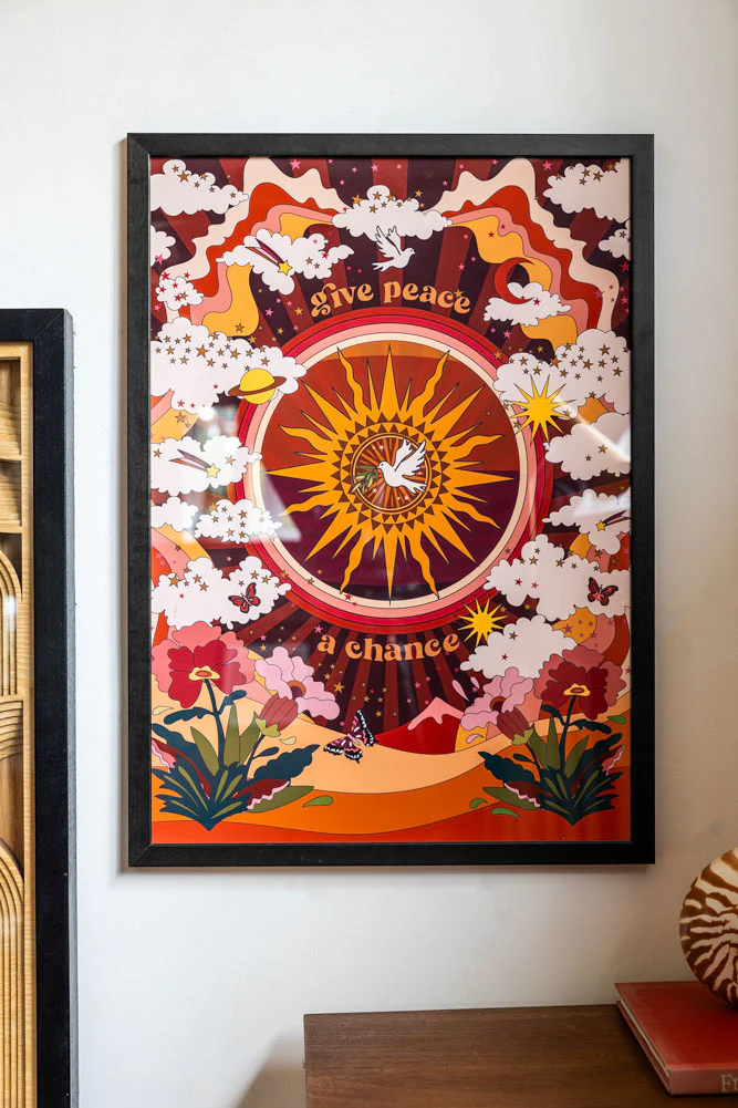 Give Peace A Chance A2 Art Print - Available in 4 Options - Image 4