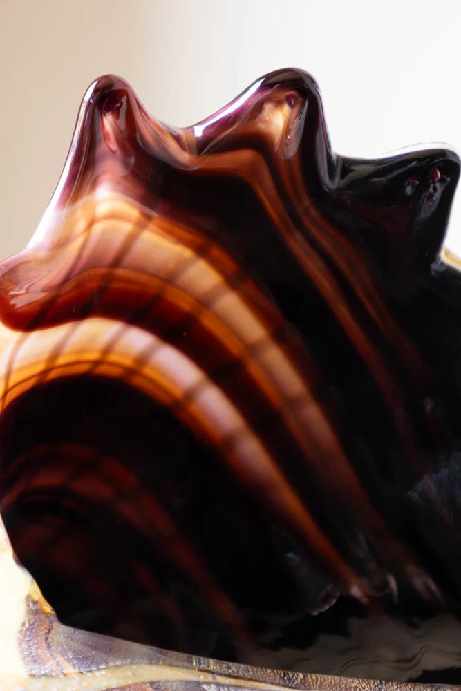 Glass Conch Shell Paperweight Ornament - Image 7
