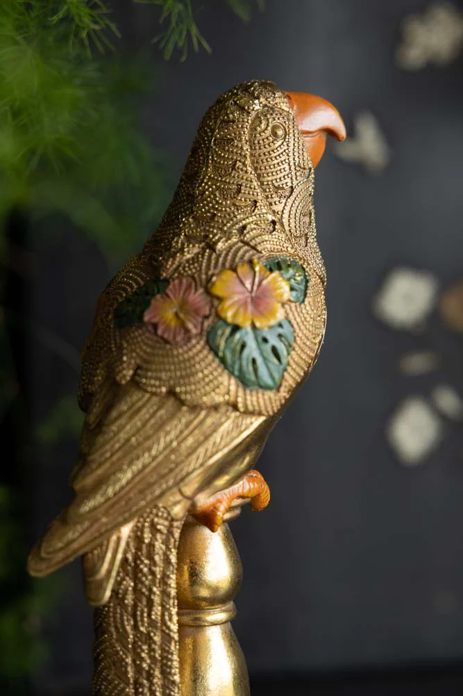 Gloria Gold Bird Ornament - Image 2