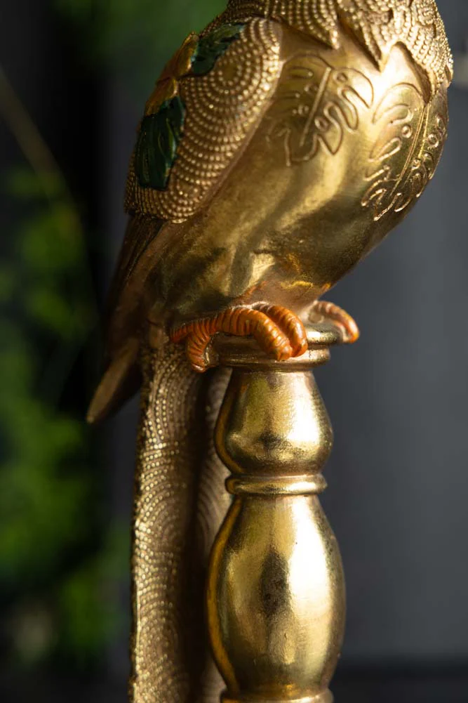 Gloria Gold Bird Ornament - Image 3
