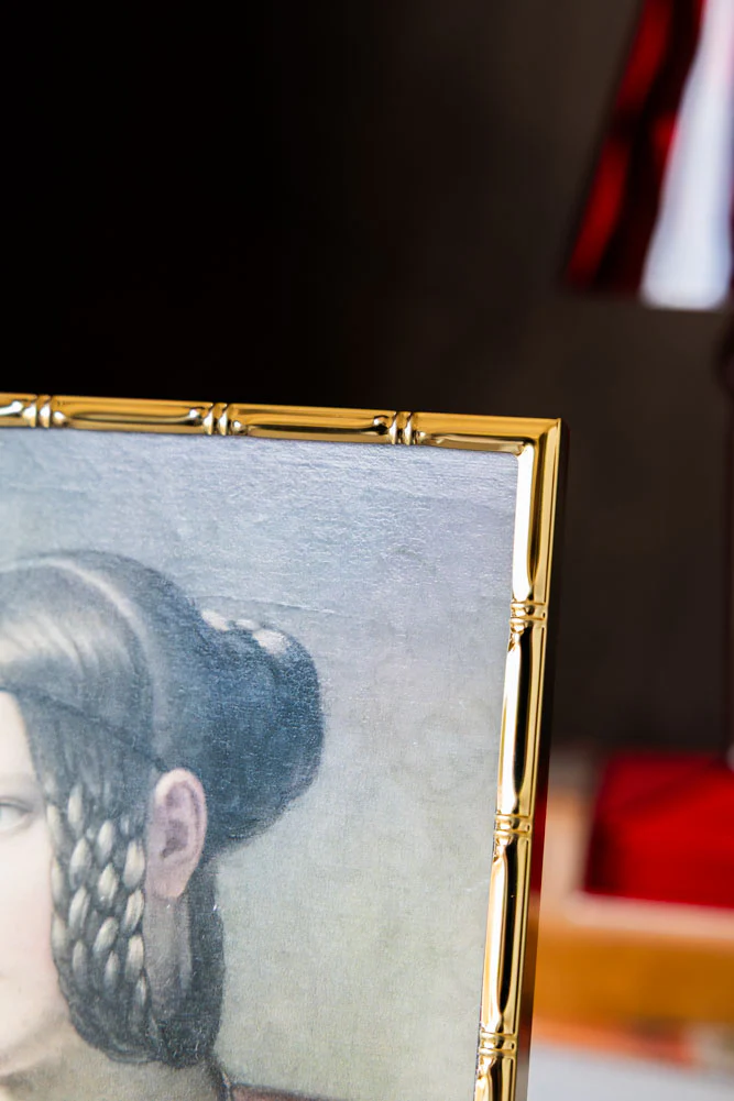 Gold Bamboo Effect Photo Frame - Image 2