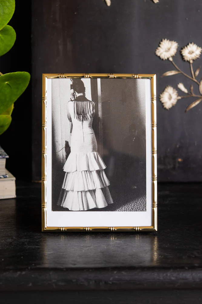 Gold Bamboo Effect Photo Frame - Image 8