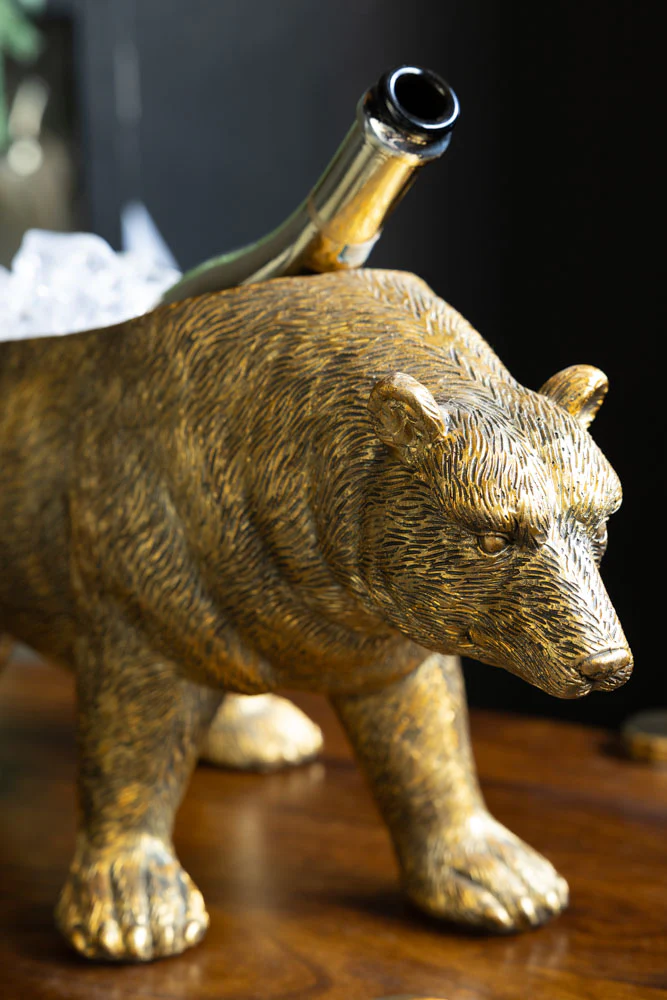 Gold Bear Wine Cooler - Image 2