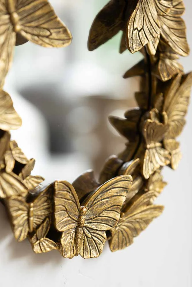 Gold Butterfly Mirror - Image 4