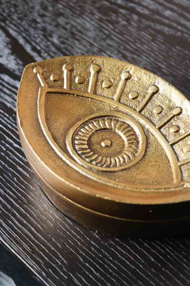 Gold Mystic Eye Trinket Box - Image 3