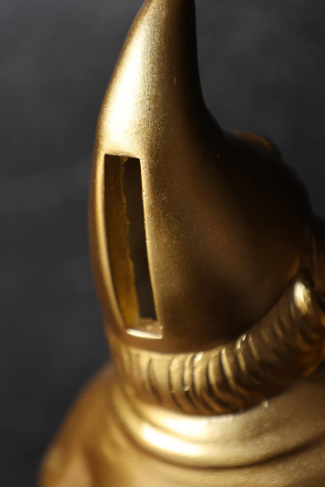 Gold Naughty Gnome Money Box - Image 7