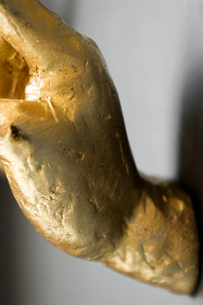 Gold Set of 4 Rock On Wall Hands - Image 6