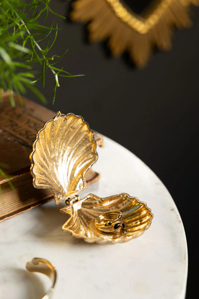 Gold Shell Trinket Dish