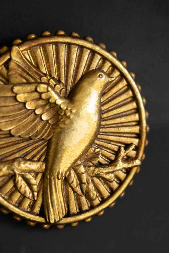 Golden Flying Bird Wall Decor - Image 2