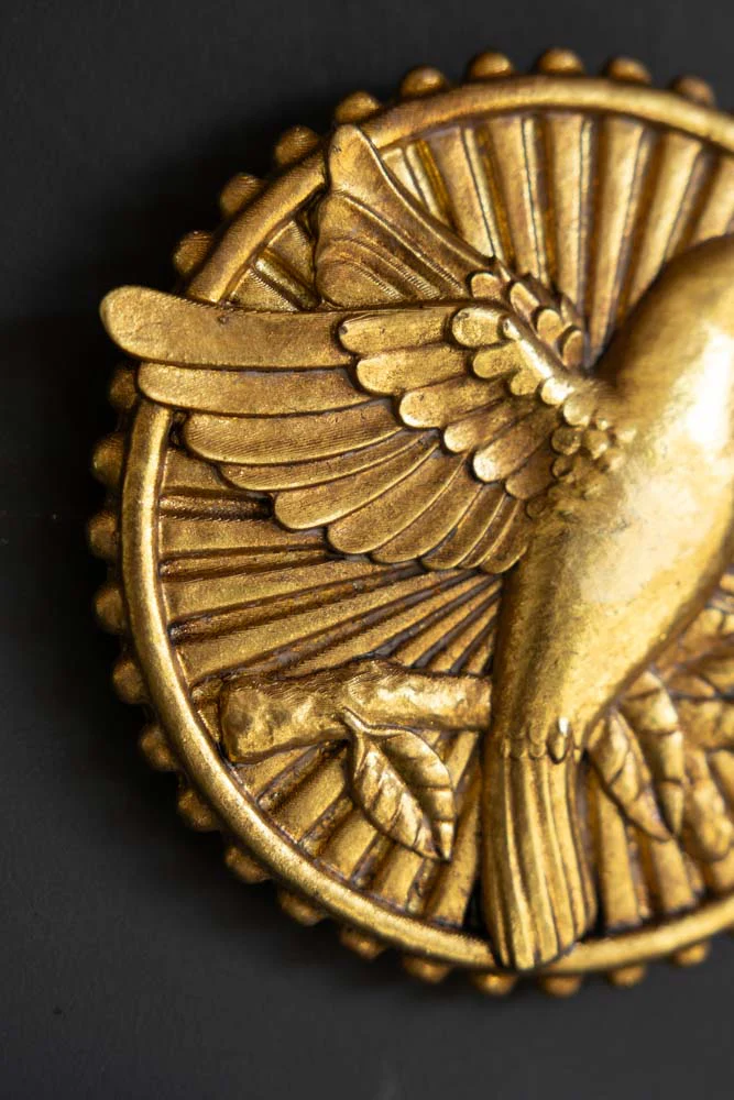 Golden Flying Bird Wall Decor - Image 3