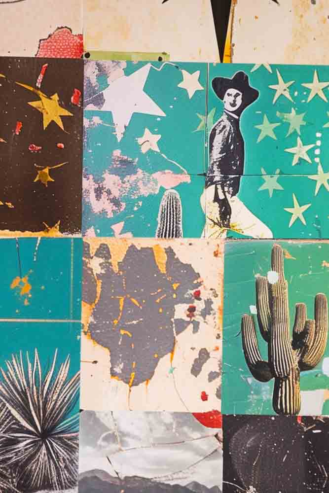 Green Wild West Print - Framed Or Unframed Available - Image 3