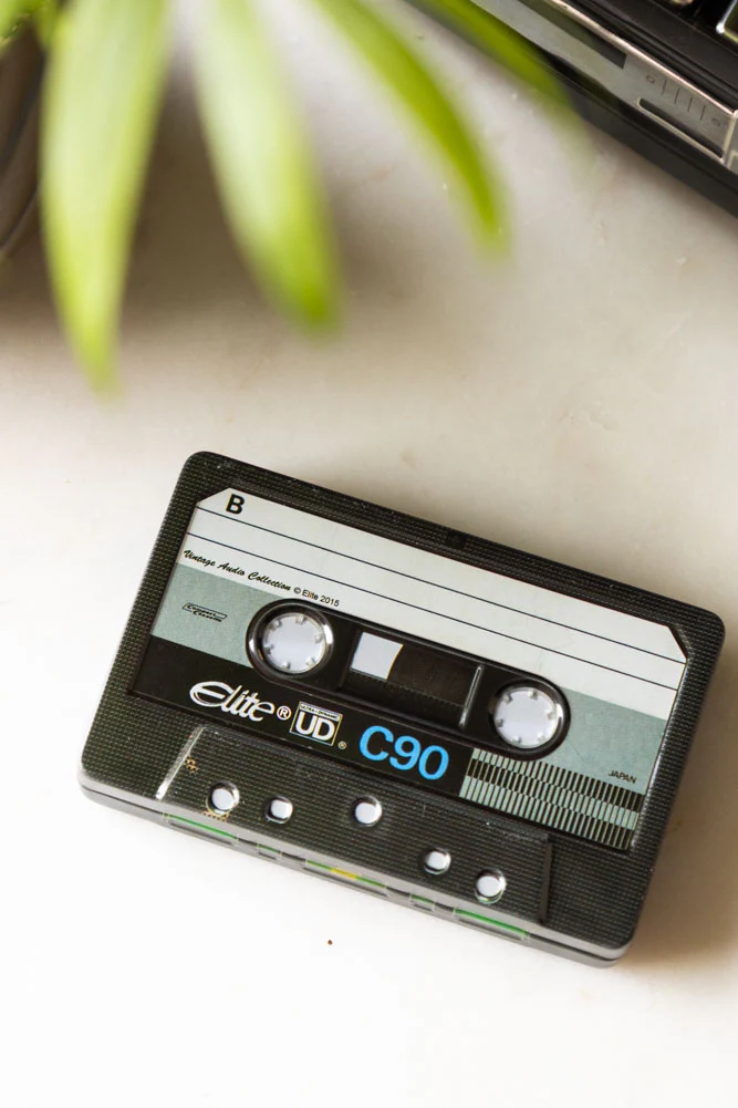 Happy Birthday Cassette Tape Storage Tin - Image 7