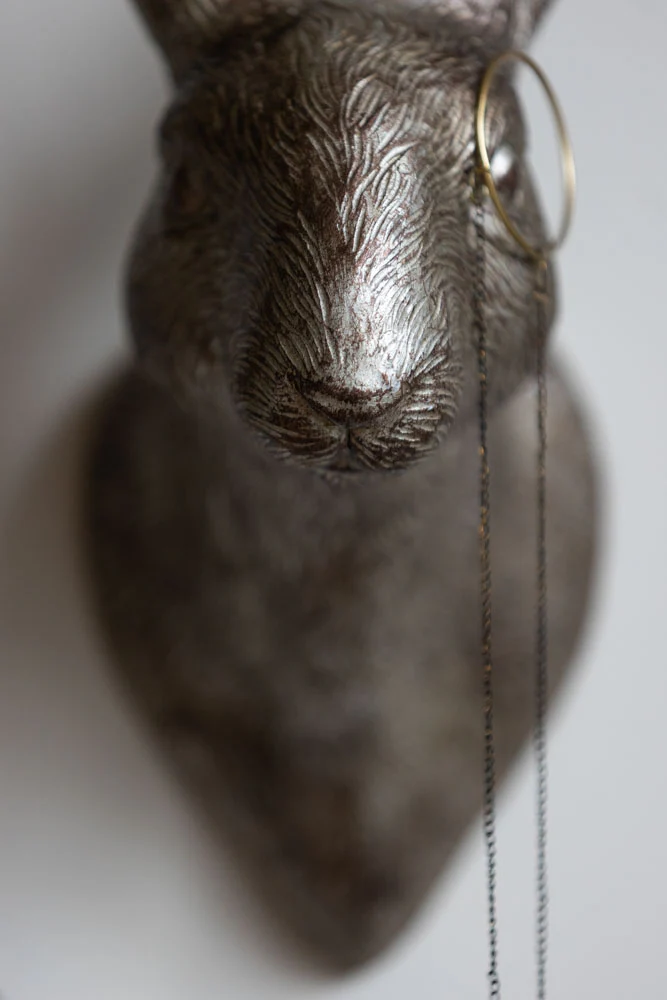 Hartley Hare with Monocle Wall Art - Image 6