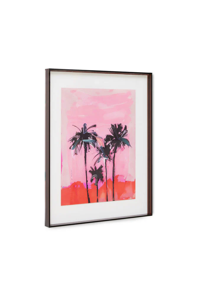 HKLIVING Pink Summer Framed Artwork - Image 9