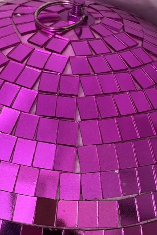 Hot Pink Disco Ball - SECONDS - Image 6
