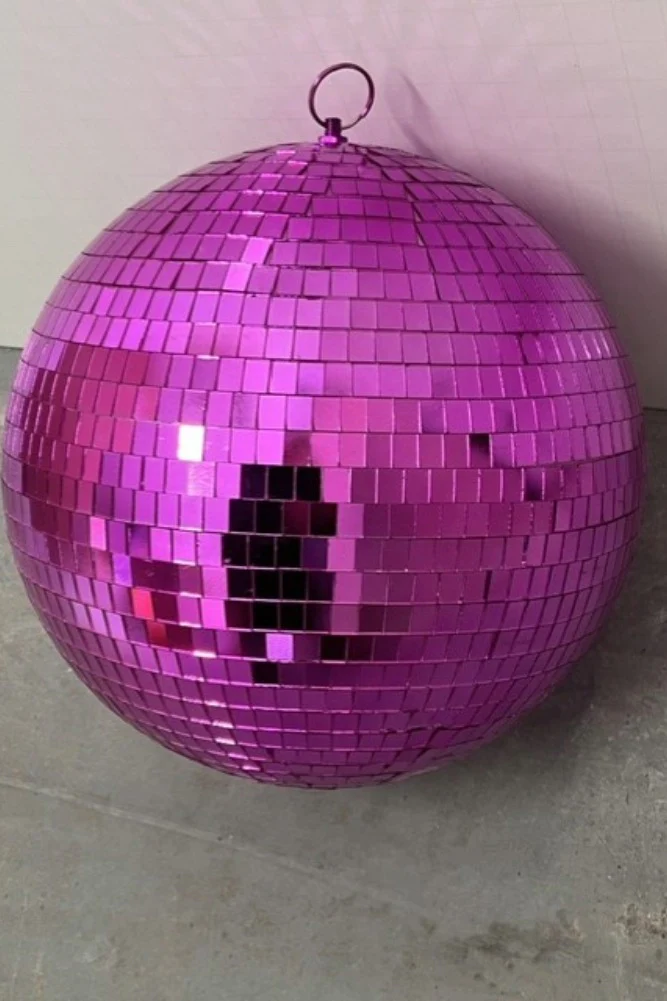 Hot Pink Disco Ball - SECONDS - Image 7