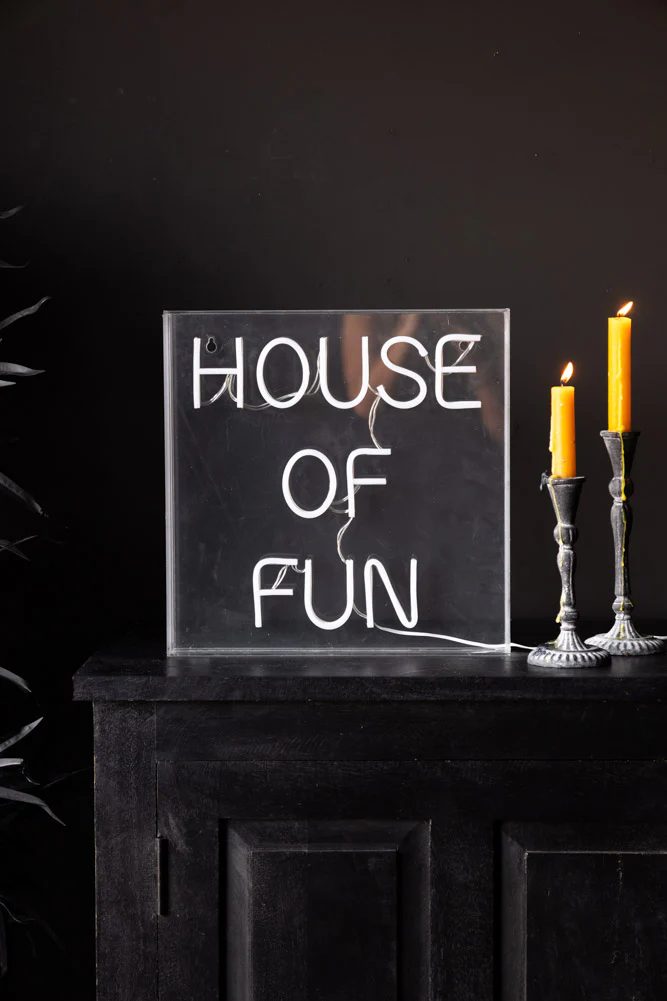 House Of Fun Neon Light Box - Image 2