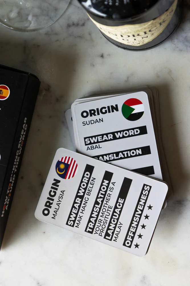 How To Swear Around the World Card Pack - Image 4