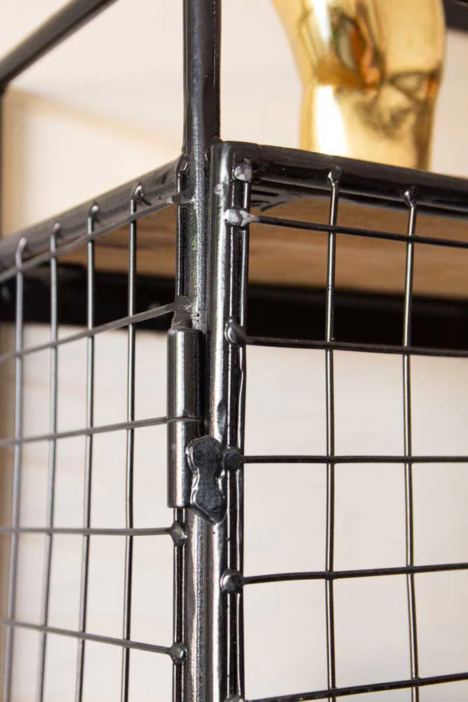 Industrial Wine Wall Shelving Unit - Image 6